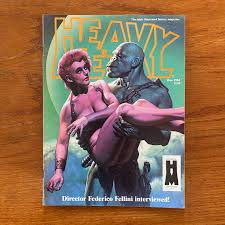 Heavy Metal Magazine, Dec. 1984 Director Federico Fellini Interviewed