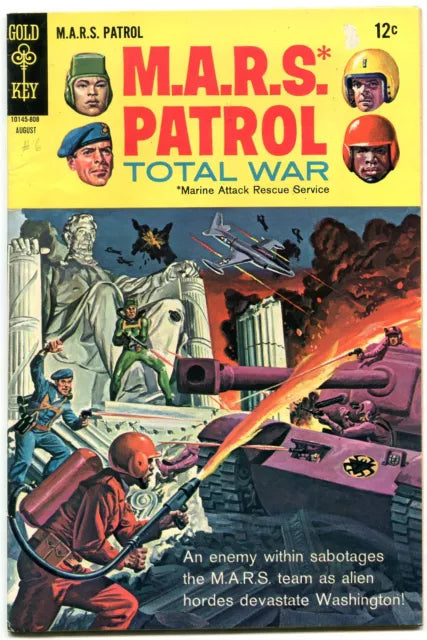 M.A.R.S. Patrol Total War (vol 1) #6 FN/VF