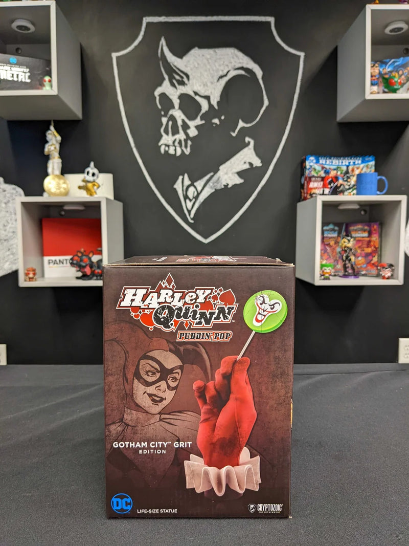 Harley Quinn Puddin' Pop: Gotham City Grit Statue-LIMITED EDITION