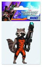 GOTG ROCKET RACCOON SOFT TOUCH PVC MAGNET