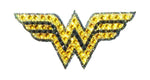 DC HEROES CRYSTAL WONDER WOMAN LOGO DECAL