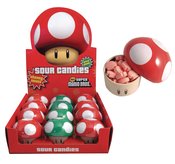 SUPER MARIO BROS MUSHROOM CANDY TIN