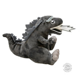 GODZILLA BLACK AND WHITE PX ZIPPERMOUTH PLUSH