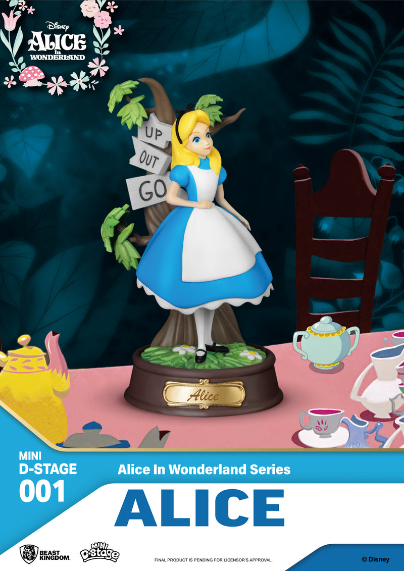 ALICE IN WONDERLAND MINI D-STAGE 001 ALICE STATUE