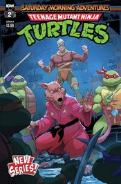 TMNT SATURDAY MORNING ADV CONTINUED (vol 1) #2 CVR B SCHOENING NM