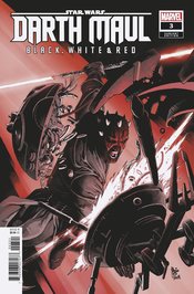 STAR WARS DARTH MAUL BLACK WHITE & RED (vol 1) #3 (OF 4) SIQUEIRA VAR NM