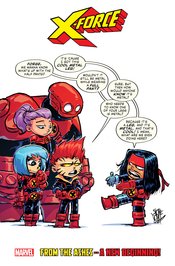 X-FORCE (vol 7) #1 SKOTTIE YOUNG VAR NM