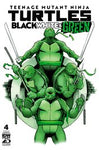 TMNT BLACK WHITE & GREEN (vol 1) #4 (of 4) CVR B GARBETT NM