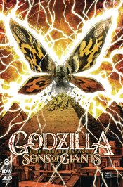 GODZILLA HERE THERE BE DRAGONS II SONS OF GIANTS (vol 1) #3 CVR B NM