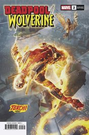 DEADPOOL WOLVERINE (vol 1) #2 BJORN BARENDS TORCH VAR NM