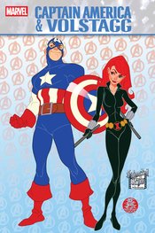 CAPTAIN AMERICA & VOLSTAGG (vol 1) #1 BROOKS ANIMATED-STYLE VAR NM