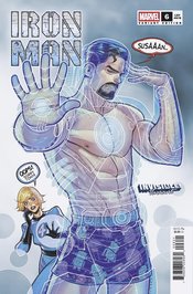 IRON MAN (vol 7) #6 ELIZABETH TORQUE INVISIBLE VAR NM