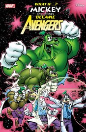 WHAT IF MICKEY & FRIENDS BECAME AVENGERS One Shot ADAM KUBERT VAR NM