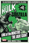 GODZILLA VS HULK One Shot LEE GARBETT VERSUS VAR NM