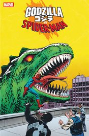 GODZILLA VS SPIDER-MAN One Shot KING OF MONSTERS HOMAGE VAR NM