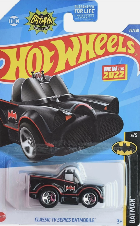 Hot Wheels Classic TV Series Batmobile, Batman 3/5
