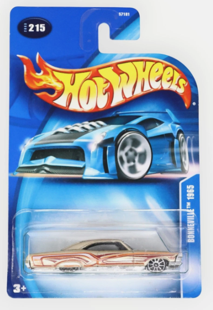 Hot Wheels Bonneville 1965 215/220 - Champagne - 2003 Mainline A