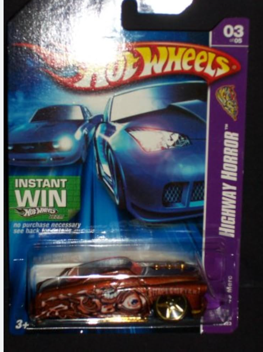 Hot Wheels '49 Merc Highway Horror, Orange, 93, 3/5