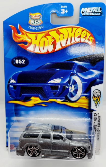 Hot Wheels Metal Collections 2003 First Editions Cadillac Escalade New