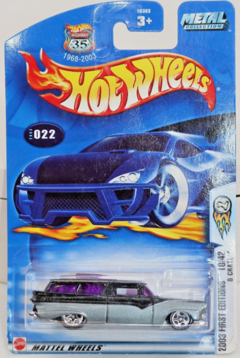 Hot Wheels 2003 First Editions 8 Crate #022 10/42 Metal Collection