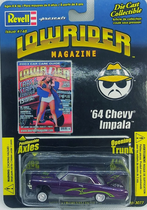 Revell '64 Chevy Impala Die Cast Collectible Lowrider Magazine Issue #148 RARE