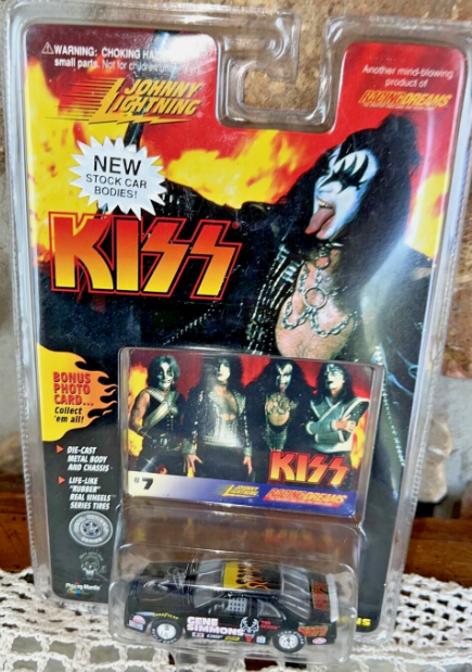 SEALED NEW '97 KISS Gene Simmons Diecast 1:64 Car #7 First In Series Race Dreams