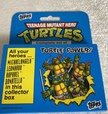 Topps Teenage Mutant Ninja Hero Turtles Set Of 66 Collector Cards TMNT New