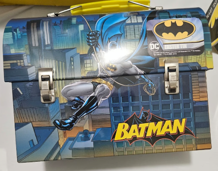 Batman mini lunch box tin
