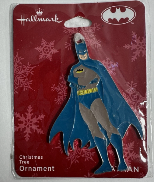 Hallmark Batman Ornament Metal-opened 2018