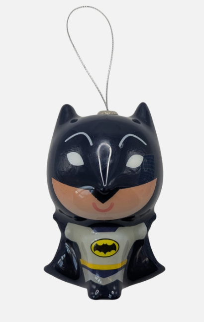 2016 Hallmark DC Comics Batman Decoupage Unbreakable 4inch Ornament