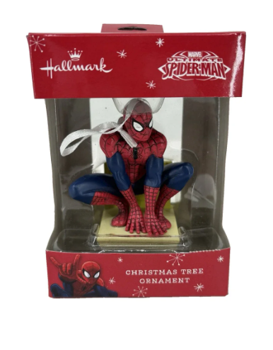Hallmark‎ Marvel Ultimate Spider Man Christmas Tree Ornament 2015-opened