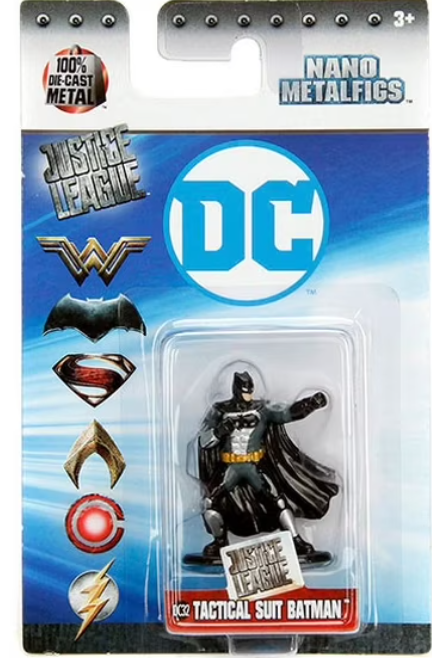 DC Nano Metalfigs Tactical Suit Batman Diecast Figure-opened