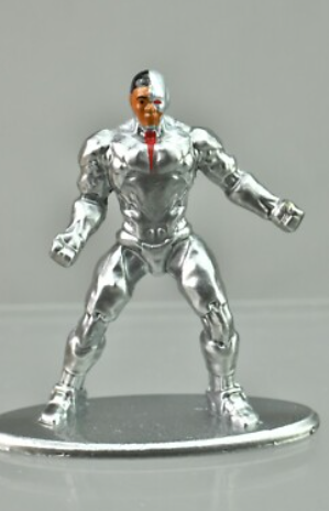 DC Comics Nano Metalfigs - Cyborg Justice League Diecast Mini Jada