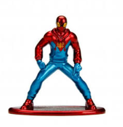 Nano Metalfigs Mini Figure 2' Marvel Spiderman “Proto Suit