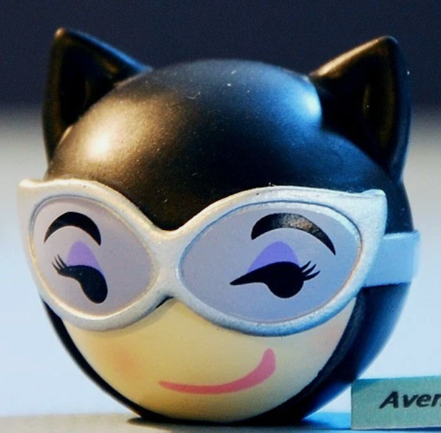 DC Comics Funko Mymoji Mini-Figure Series 1 Catwoman-opened