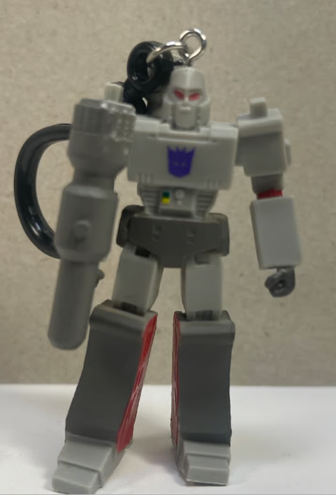 Transformers Megatron (2021) Monogram Figural Bag Clip 3-Inch Figure Keychain