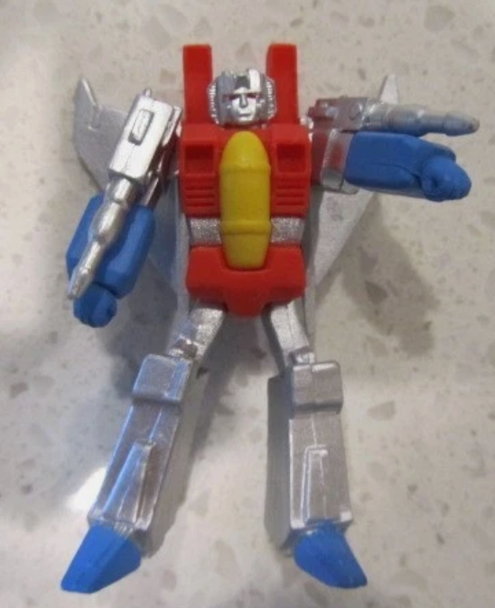 STARSCREAM Transformers Action Figure 2.5"-3" by Hasbro Fresh Off New Card