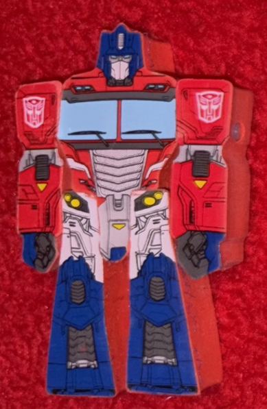 Transformers Mystery Mini Walker Erasers- Optimus Prime