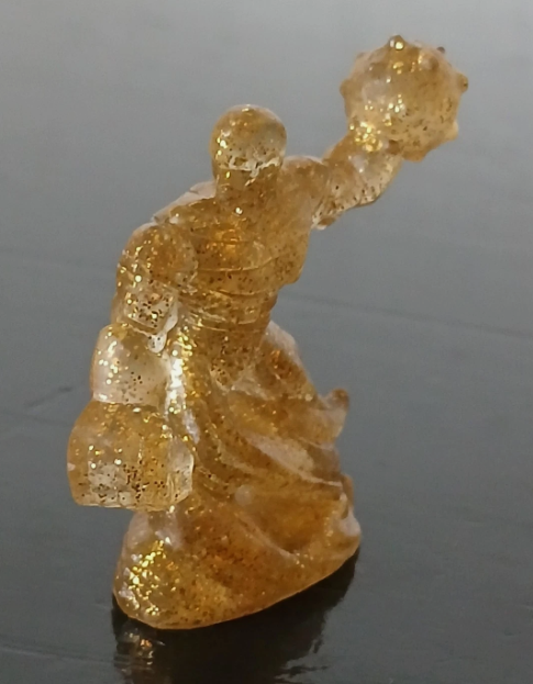 Marvel 500 Series 8 Sandman micro 2' Inch figure Gold Gliter