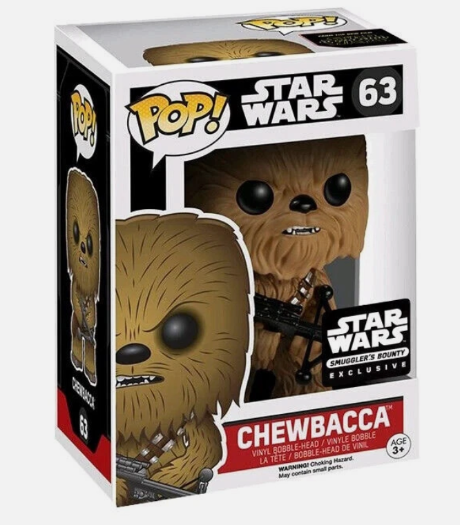 Funko Pop Star Wars Smuggler's Bounty Chewbacca (FLOCKED)