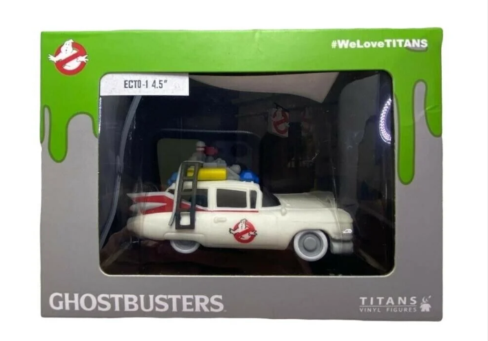 Titans Ghostbusters Ecto-1 Vinyl Action Figure-Sealed