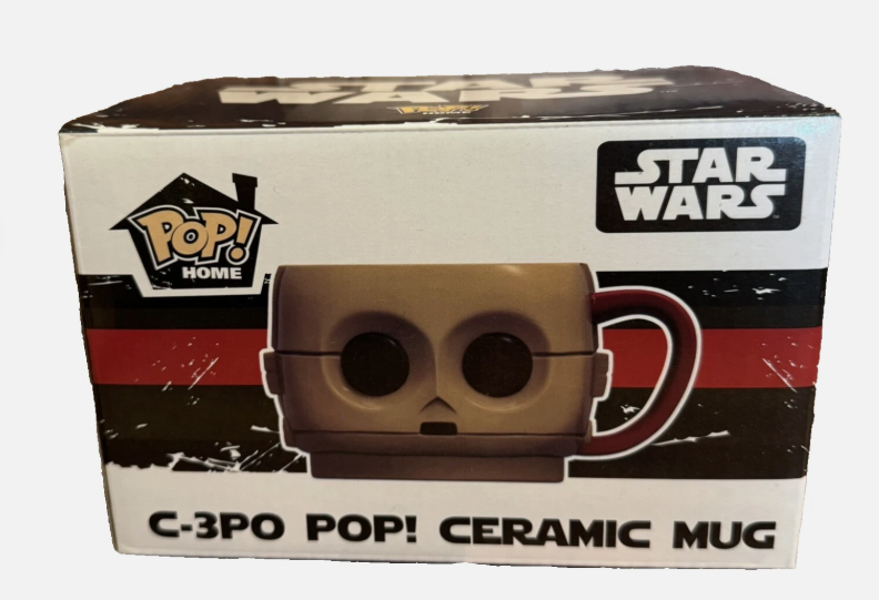Funko Pop Home Star Wars C-3PO Ceramic Mug New Sealed Smugglers Bounty Exclusive