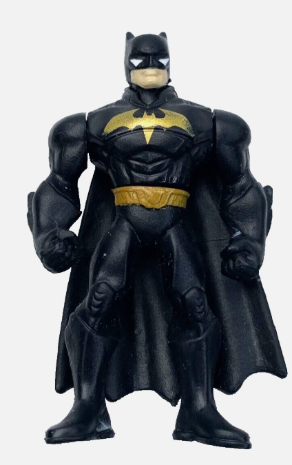 DC Mighty Minis Batman Unlimited Black & Gold 2" Figure Mattel
