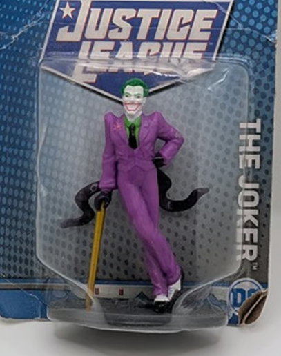 JOKER DC COMICS 3” ACTION FIGURE JUSTICE LEAGUE TOY-opened