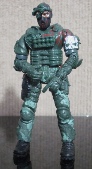 Lanard Plague Action Figure 4” The Corps Elite vs The Curse RARE with Weapon