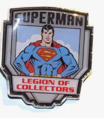Funko Pin - DC Comics Legion of Collectors Superman Pin 2017
