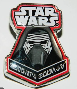 Star Wars The Force Awakens Kylo Ren Smugglers Bounty Metal Pin Funko