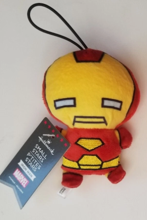 Hallmark MARVEL IRON MAN Small Stars Ornament ittybittys Plush