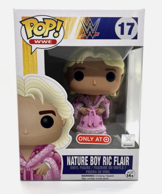 Funko Pop WWE Nature Boy Ric Flair 17 Pink Robe Exclusive Wrestling