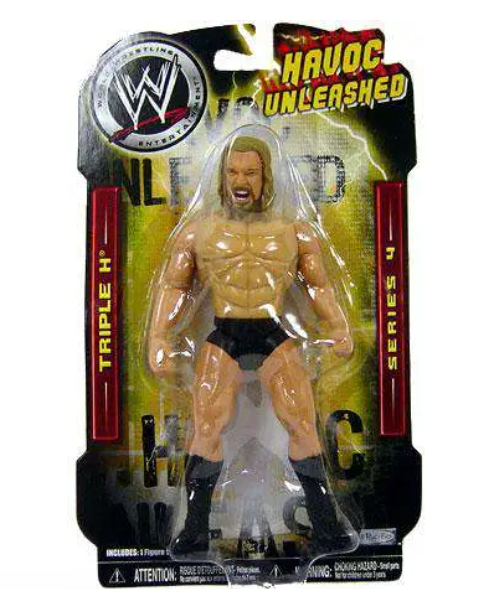 WWE Wrestling Havoc Unleashed Series 4 Triple H Action Figure